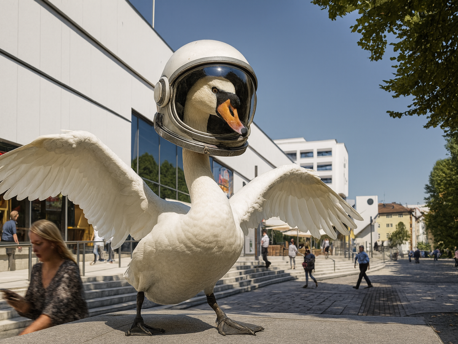 Der „Schwadler“ landet:  Alle Slots am Landeplatz ausgelastet (KI) 